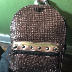 Pink sparkly Victoria secret mini  back pack